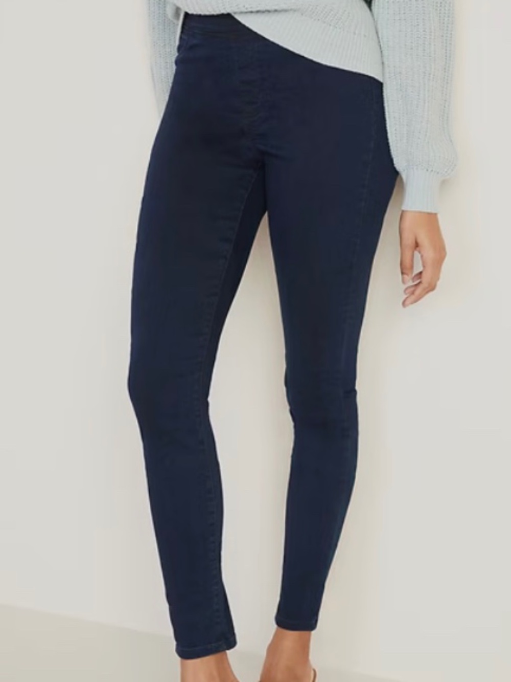 Old Navy Rockstar Super Skinny Jeggings Mid Rise Dark Wash Tall Women’s 6